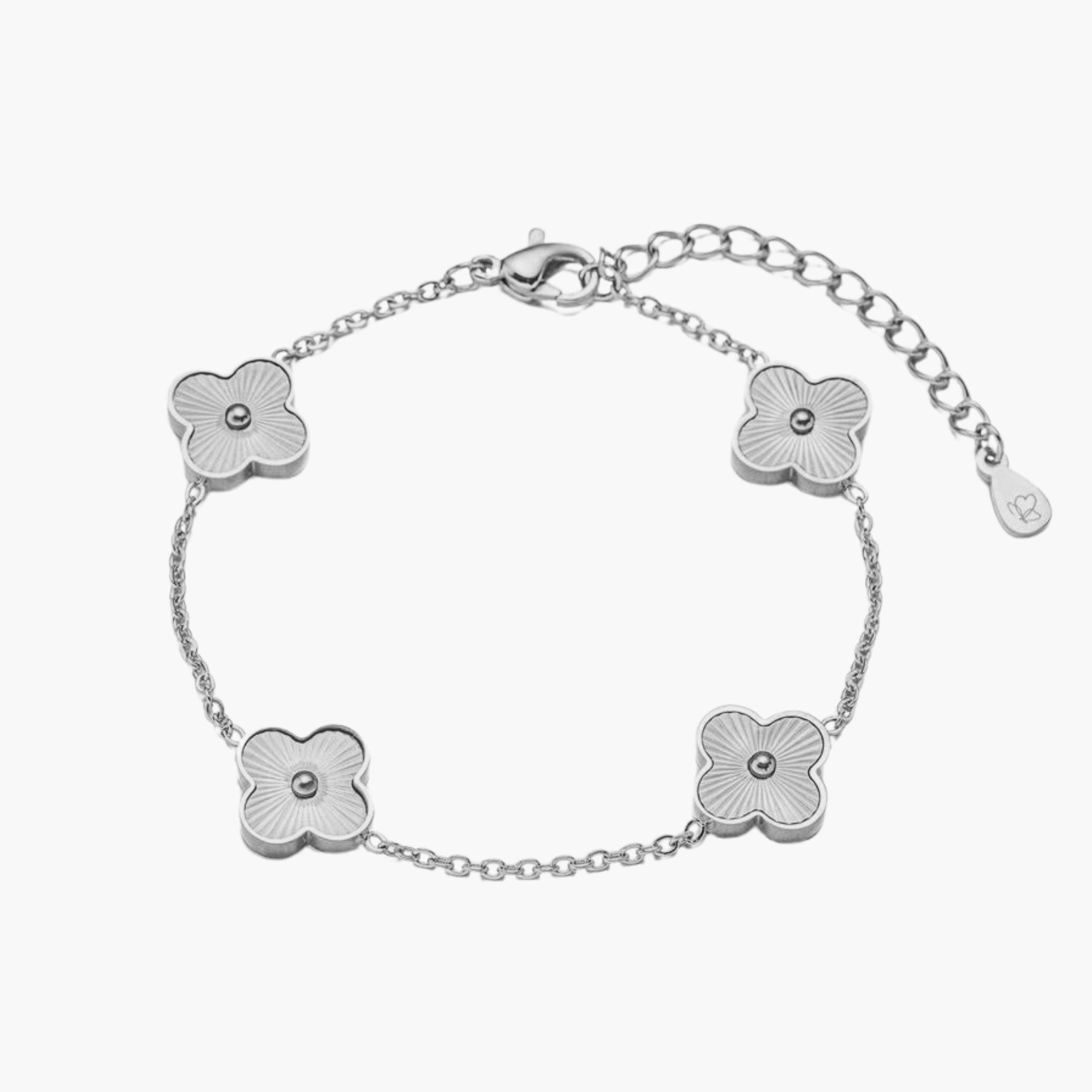 silver Clover bracelet